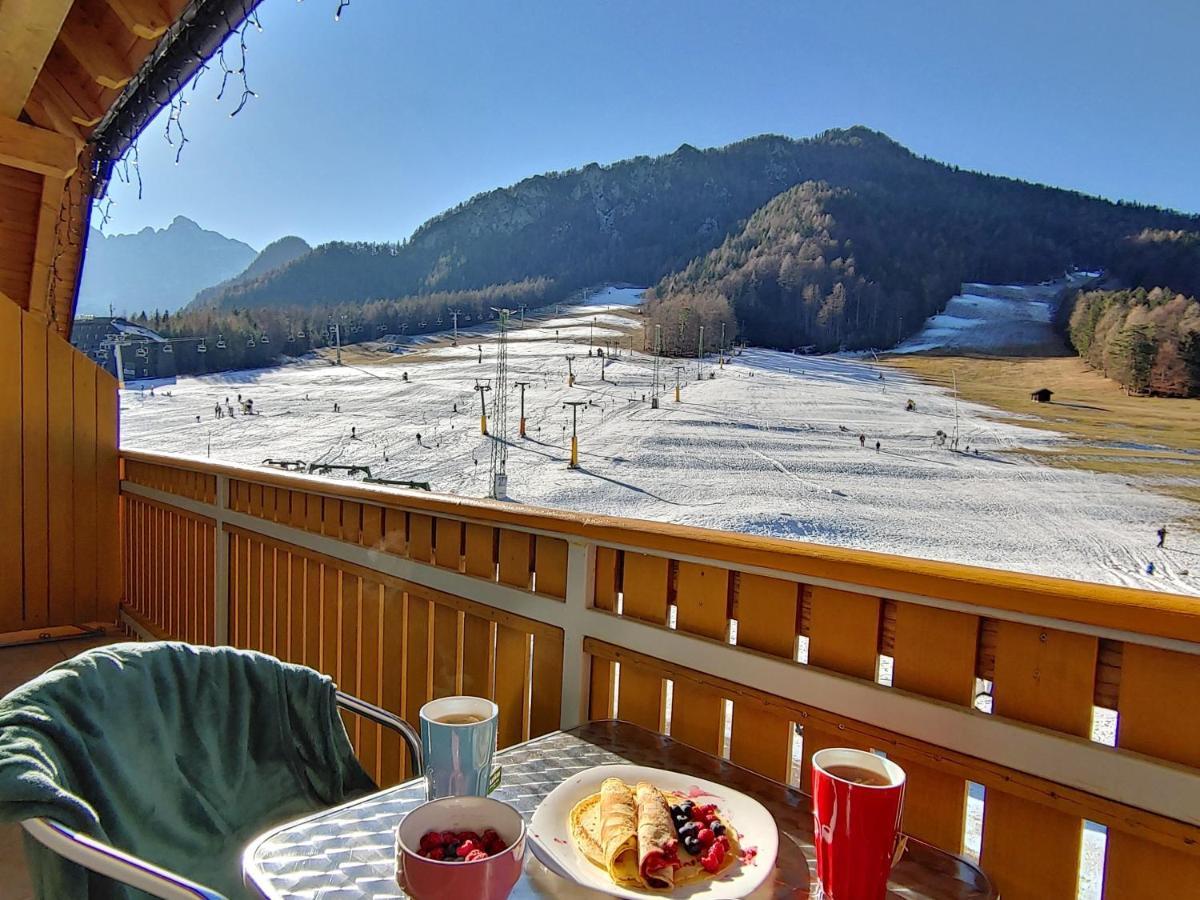 Apartma Soncek, On The Ski Slopes, Balcony, Private Parking Kranjska Gora Zewnętrze zdjęcie